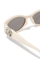 GG1660S Oval Frame Sunglasses