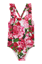 Kids Floral Swimsuit