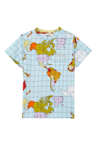 Atlas Print T-Shirt