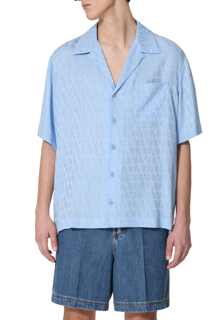 Toile Iconograph Silk-Satin Shirt