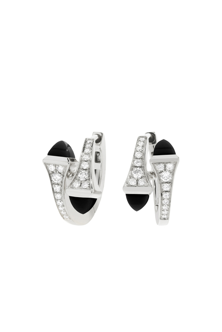 Cleo Diamond Huggie Earrings