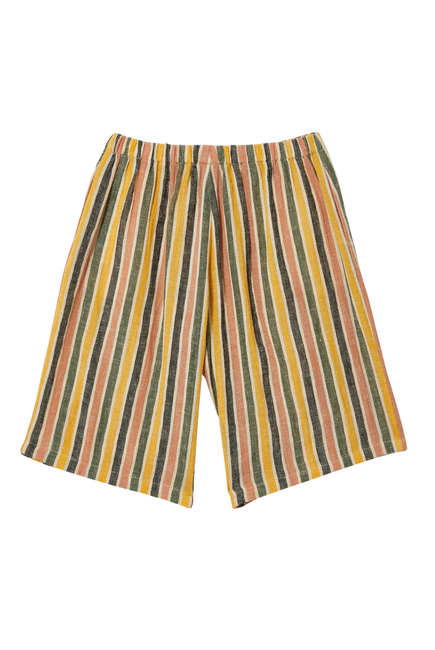 Stripe Bermuda Shorts