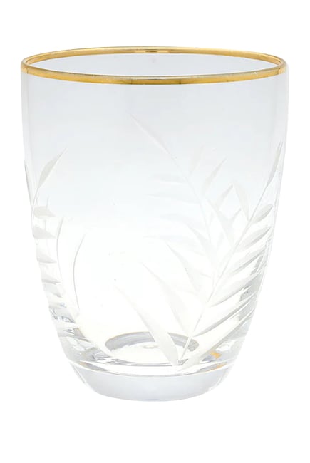Gold Water Glass