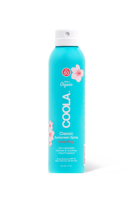 Unscented – Classic Body Organic Sunscreen Spray SPF50