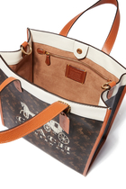 Field Tote in Horse & Carriage Print