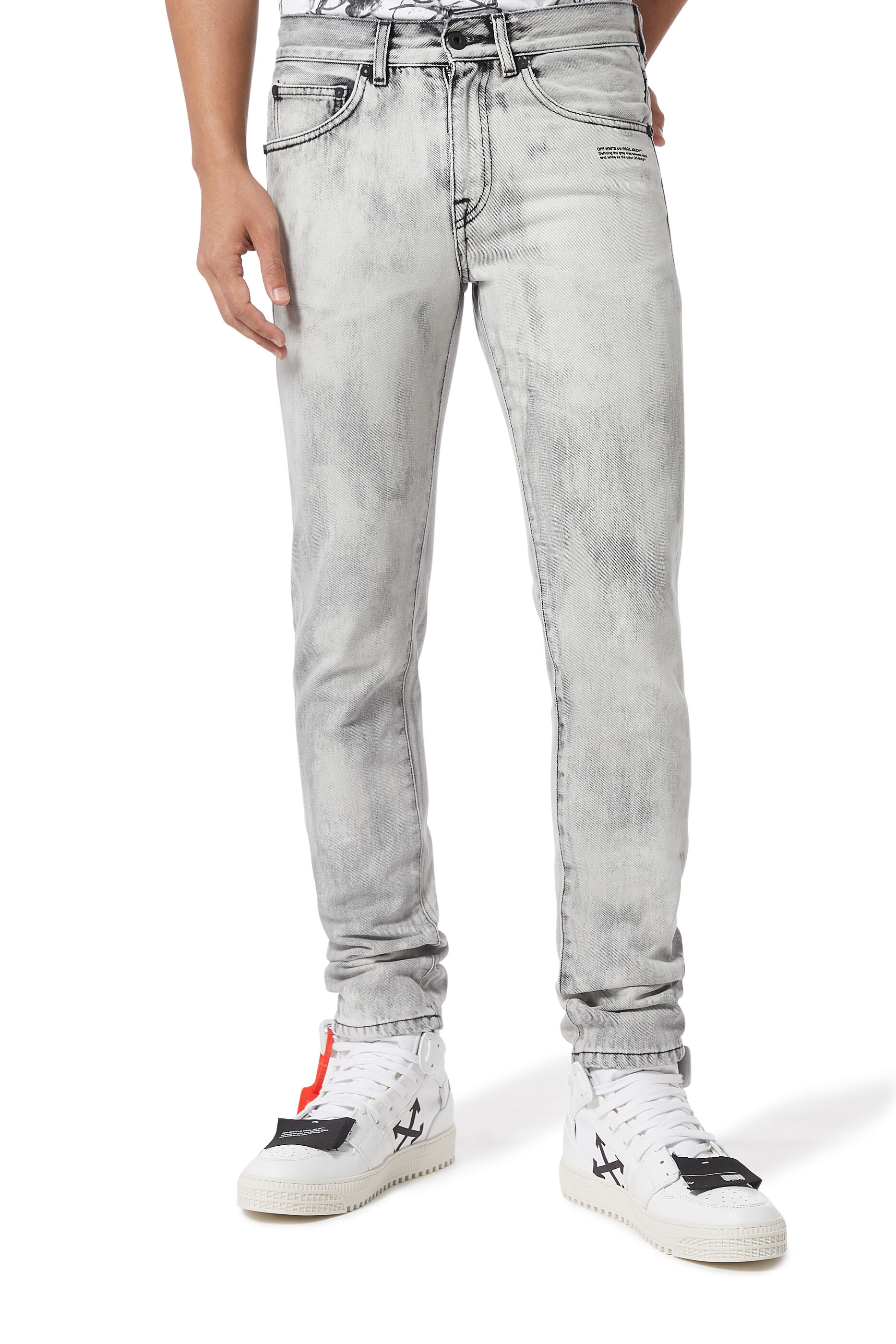 mens white jeans sale