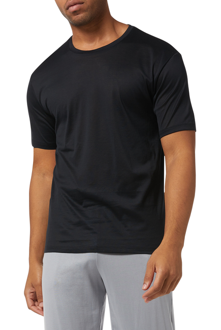 Hanro Logo Cotton T-Shirt