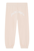 Kids Curved Logo Sweatpants