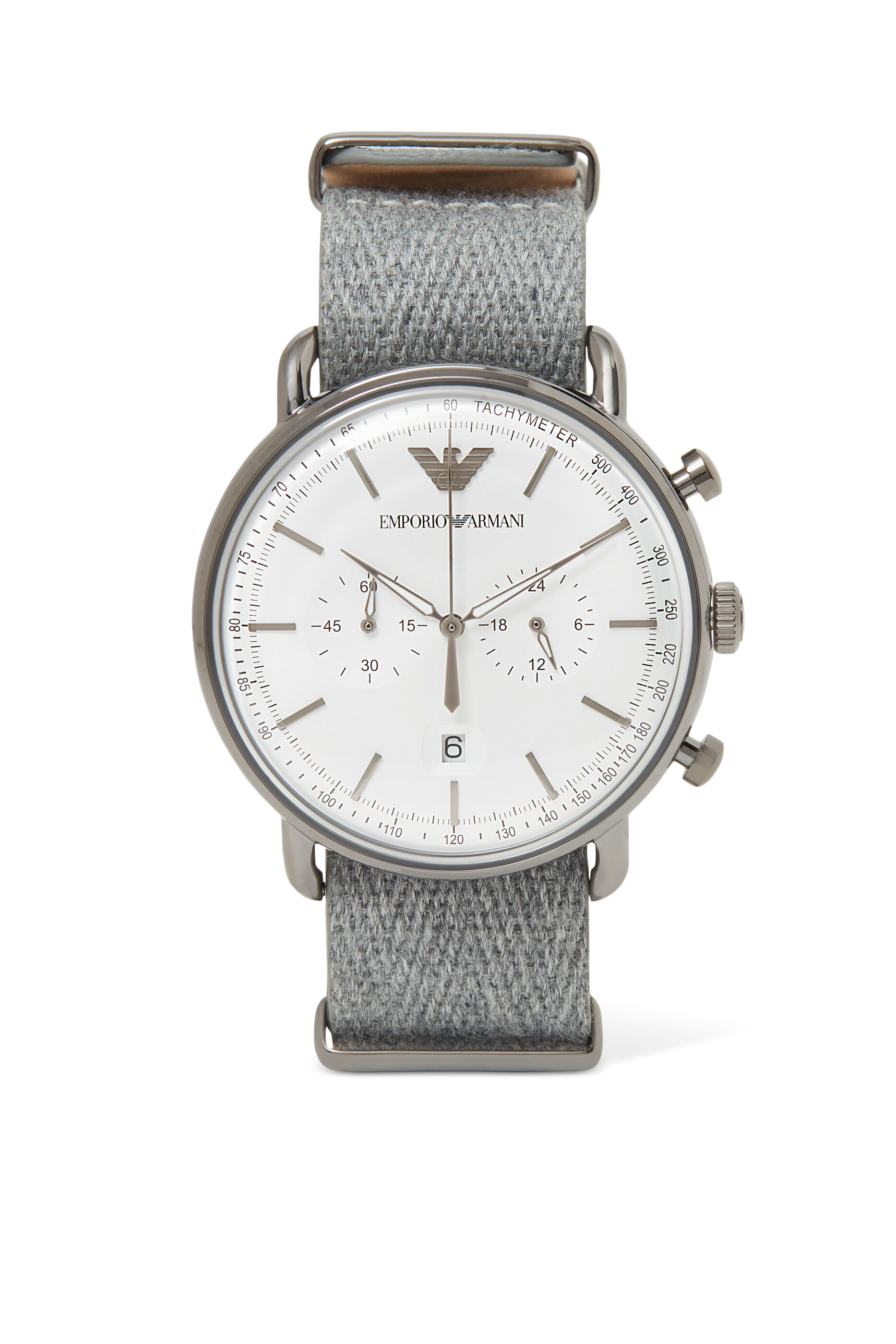 armani aviator watch