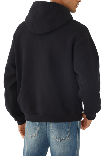 Hooded Cotton Jersey Sweatshirt