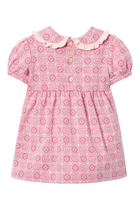 Kids Double G Cotton Dress