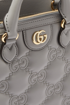 GG Matelassé Mini Top Handle Bag