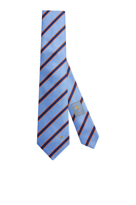 Diagonal Striped Tie