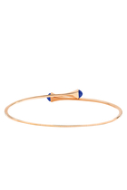 Cleo Choker, 18k Rose Gold, Lapis Lazuli & Diamonds