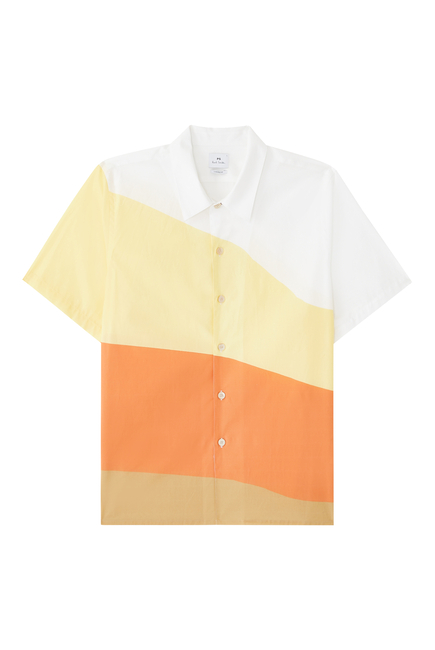 Short-Sleeve Cotton Shirt