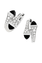 Cleo Diamond Huggie Earrings