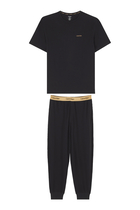 Short-Sleeve Jogger Set