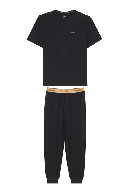 Short-Sleeve Jogger Set