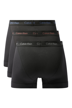 Calvin Klein Women's Pack Of 3 Thong Panties, Black (Black/White Wzb), X- Large price in UAE,  UAE