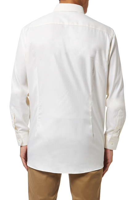 Contemporary Fit Herringbone Shirt