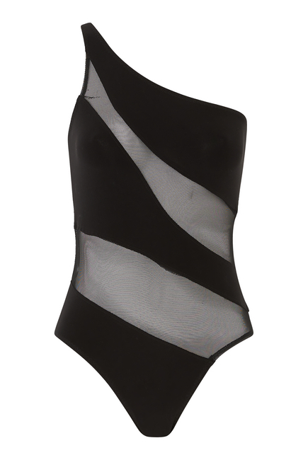 Snake Mesh Swimsuit