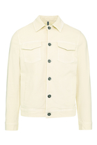 Regular Fit Jacket In Cotton Drill