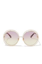 Carlina Rounded Sunglasses