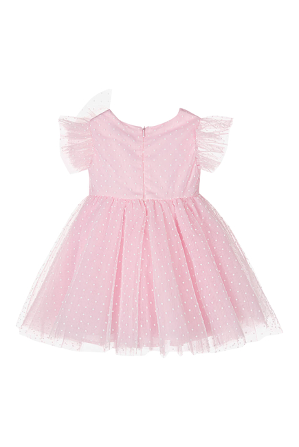 Kids Dotted Tulle Dress