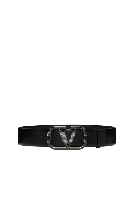  VLogo Signature Buckle Belt