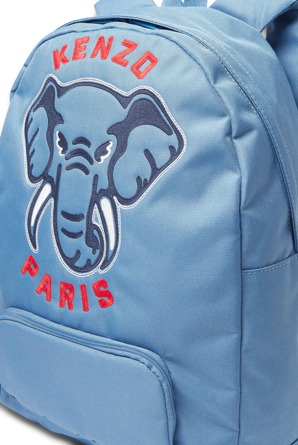 Kids Rucksack Logo Embroided Backpack