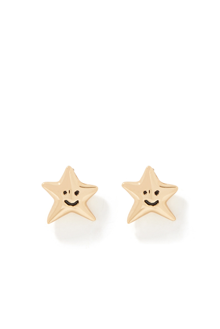 Smile Star Stud Earrings