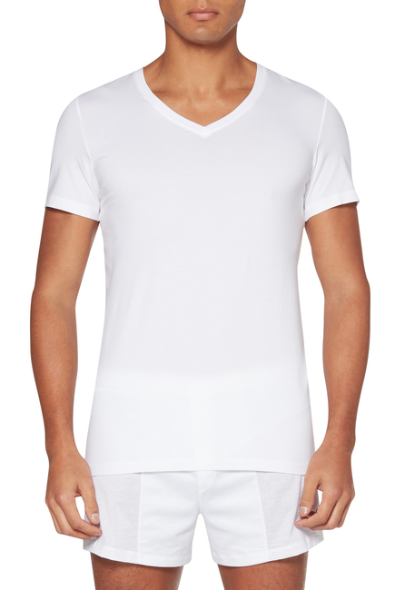 Hanro Superior V-Neck T-Shirt