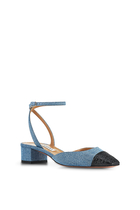 French Flirt Denim Pumps 35mm