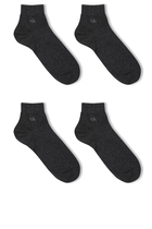 Simon Casual Flat Knit Socks, Set of 2