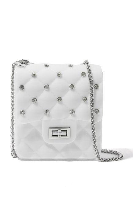 Kids PVC Rhinestone Mini Bag