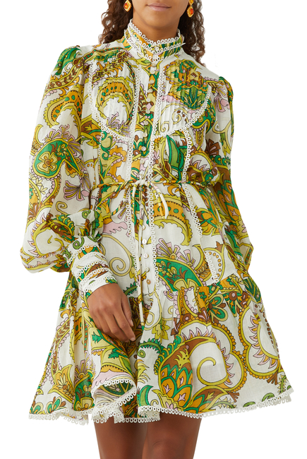 Octavia Ruffle Mini Dress