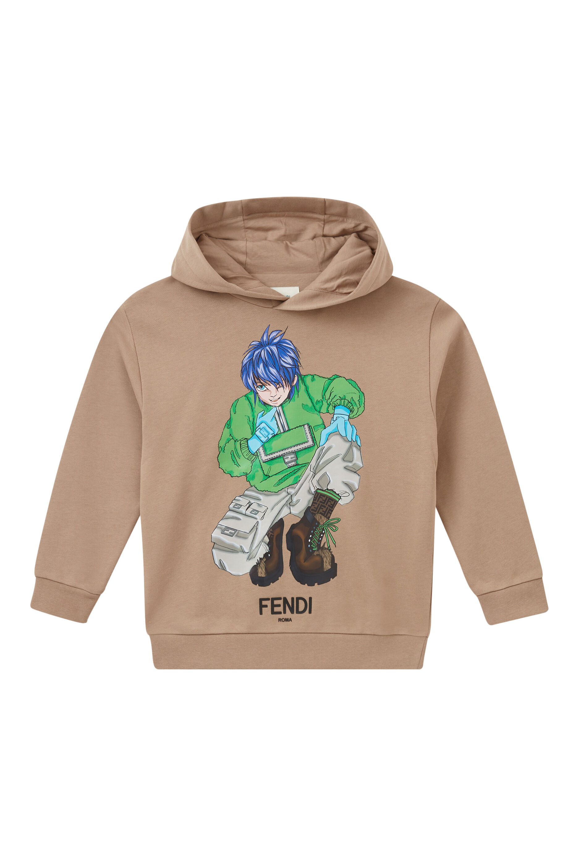 Fendi sale green hoodie