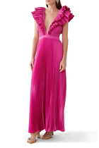 Tuileries Pleated Gown