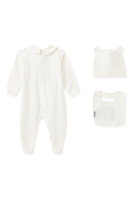 Buy Moschino Kids Cotton Bear Suit, Set of 3 for Unisex | Bloomingdale ...
