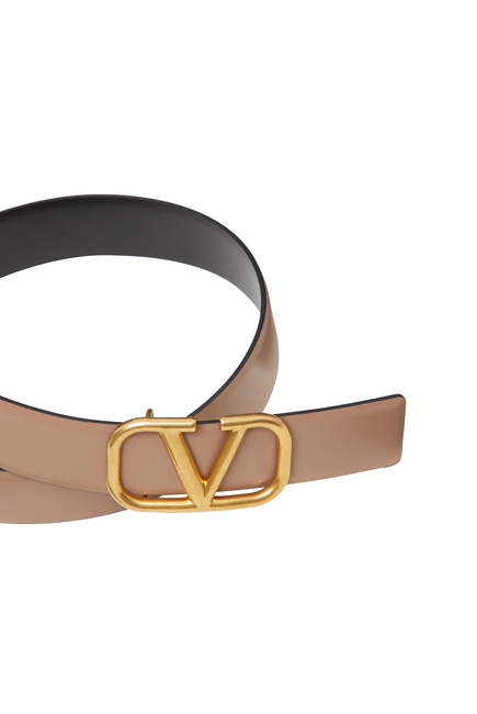 Valentino Garavani VLogo Reversible Belt
