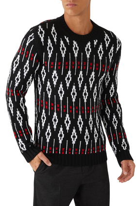 Intarsia Knit Sweater