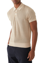 Knitted Polo Shirt