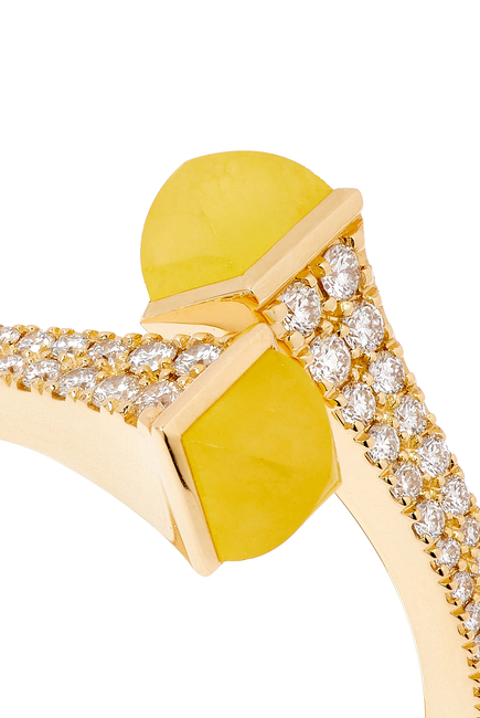 Cleo Wrap Ring in 18kt Yellow Gold