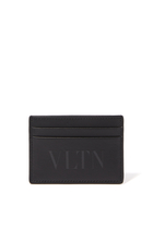 Valentino Garavani Leather Pocket Cardholder