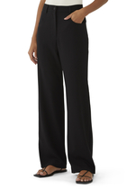 Relaxed Crepe Pants