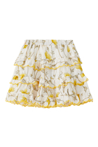 Jeannie Frill Tiered Skirt
