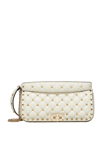  Rockstud Spike Shoulder Bag