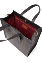 Field Tote Horse and Carriage Print Bag