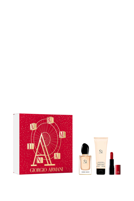 Sì Eau de Parfum and Lip Power Gift Set