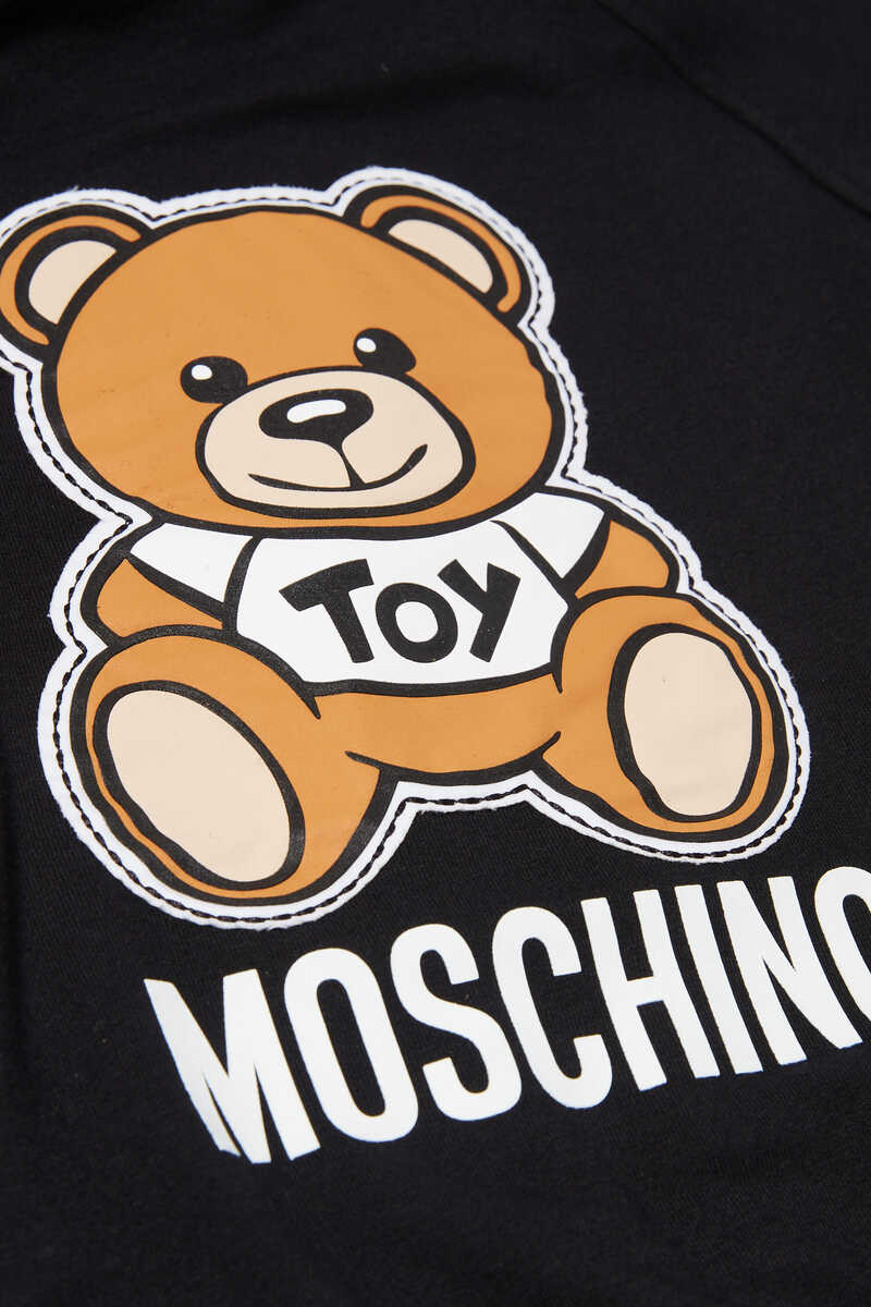 Buy Moschino Teddy Bear Logo Hoodie - Kids for AED 385.00 Sale ...